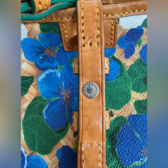 Dooney & Bourke | Floral Bag | Blue & White - Picture 9 of 16
